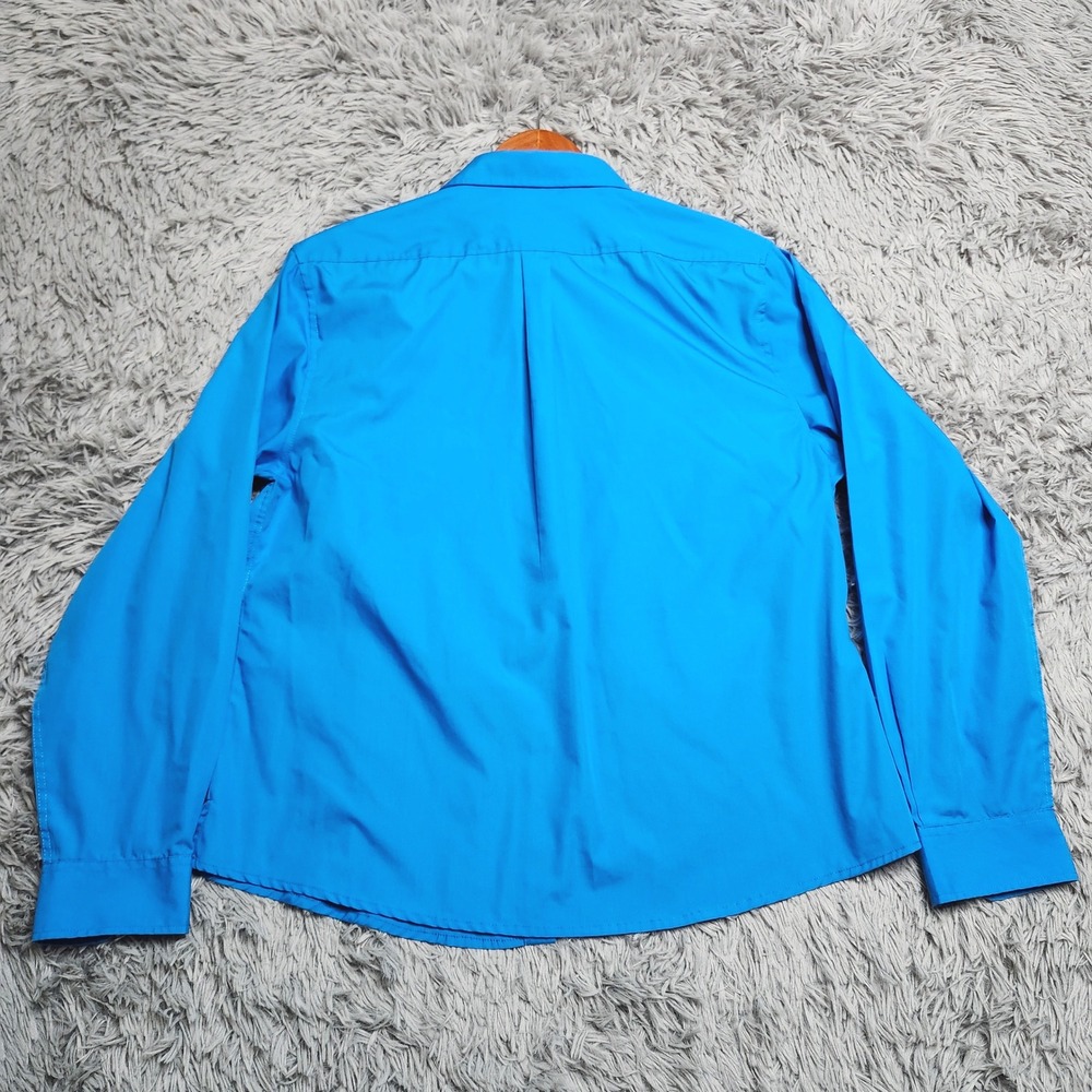 NASA Shirt Womens XL Langley Research Center Button Down Up Blue Embroidered USA - Picture 2 of 10